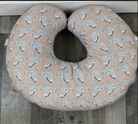 Shop Boppy Luxe Feeding and Infant Support Pillow, Sand Zebra at GoodBuy Gear