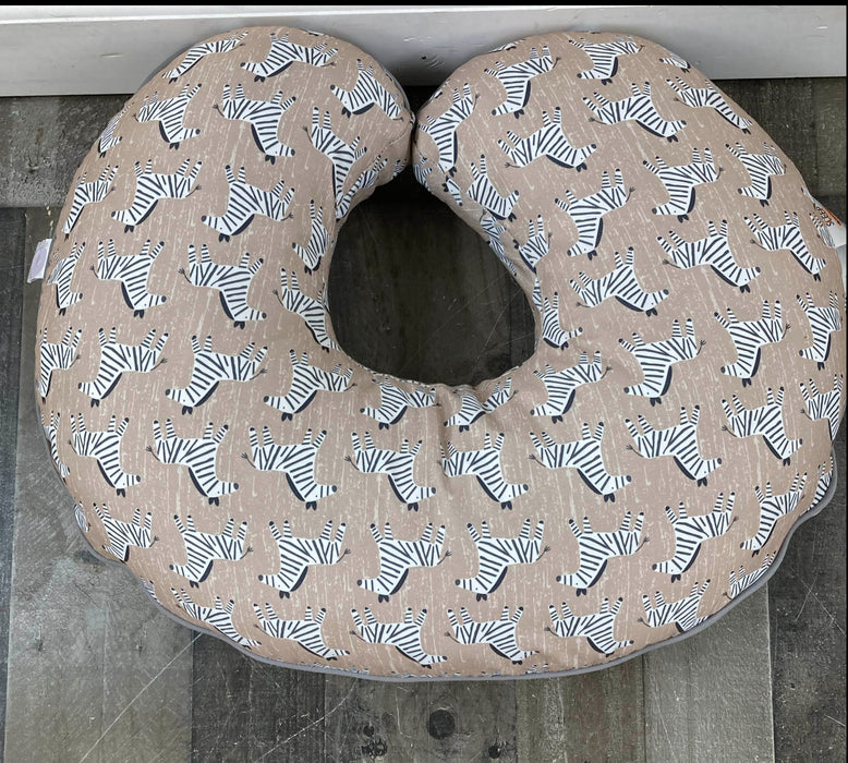 Shop Boppy Luxe Feeding and Infant Support Pillow, Sand Zebra at GoodBuy Gear