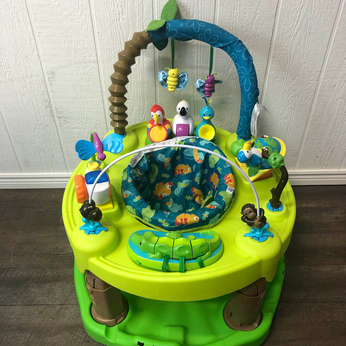 evenflo exersaucer triple fun animal planet Evenflo ExerSaucer Triple Fun Active Learning Center