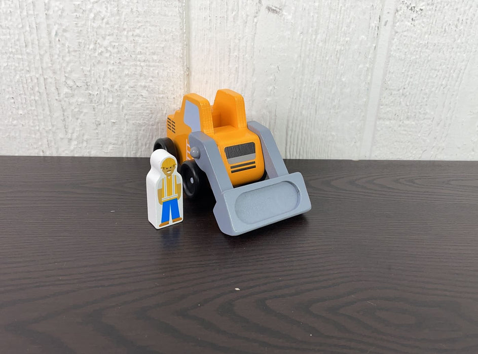 secondhand Melissa & Doug Construction Vehicle Wooden Playset