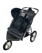 used Baby Trend Expedition EX Double Jogging Stroller, 2021, Griffin Black