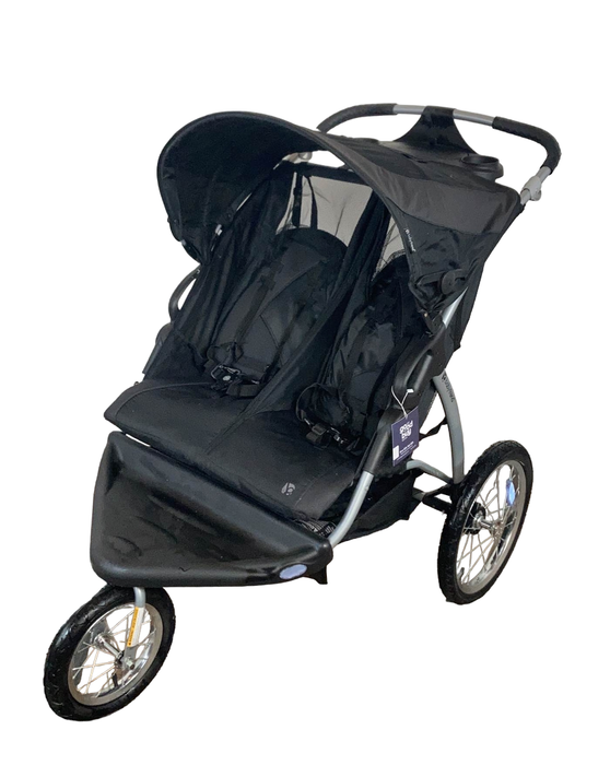 used Baby Trend Expedition EX Double Jogging Stroller, 2021, Griffin Black