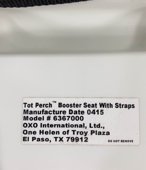 Shop OXO Tot Perch Booster Seat with Straps at GoodBuy Gear