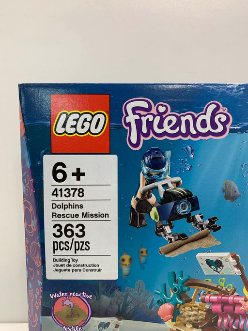 secondhand LEGO Friends Dolphins Rescue Mission Sea Life Building Kit