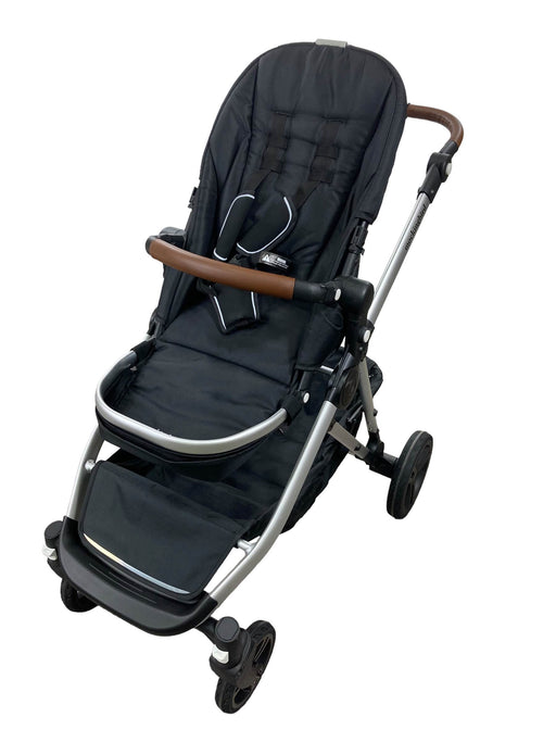 used Mockingbird Single to Double Stroller, Silver with Penny Leather, Black , 2022