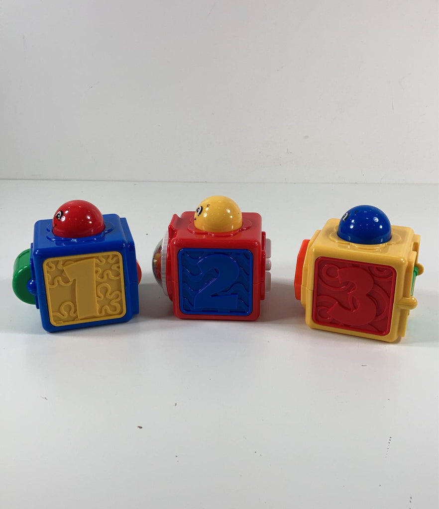 Stacking Action Fisher Price Brilliant Basics Stacking Action Blocks