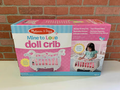 used Melissa & Doug Mine To Live Doll Crib