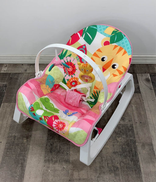 used Fisher Price Deluxe Infant To Toddler Rocker
