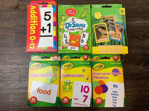 secondhand BUNDLE Flash Cards