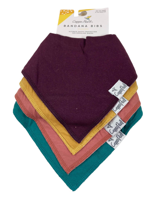 Shop Copper Pearl Bandana Bibs 4-Pack, Jade at GoodBuy Gear