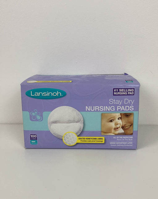 used Lansinoh Stay Dry Disposable Nursing Pads