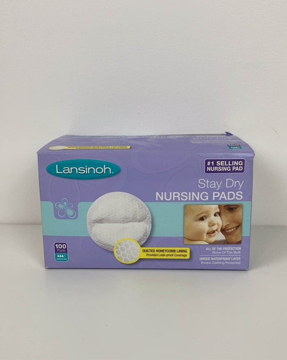 used Lansinoh Stay Dry Disposable Nursing Pads