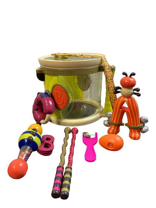 used B. toys Bee Bop Band Play & Learn Drum and Instruments