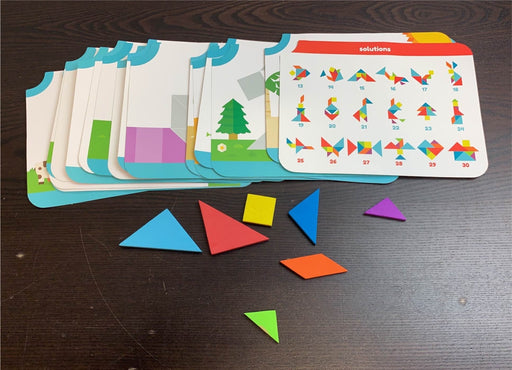 secondhand Chuckle And Roar Shape Makers Magnetic Foam Tangram Puzzles