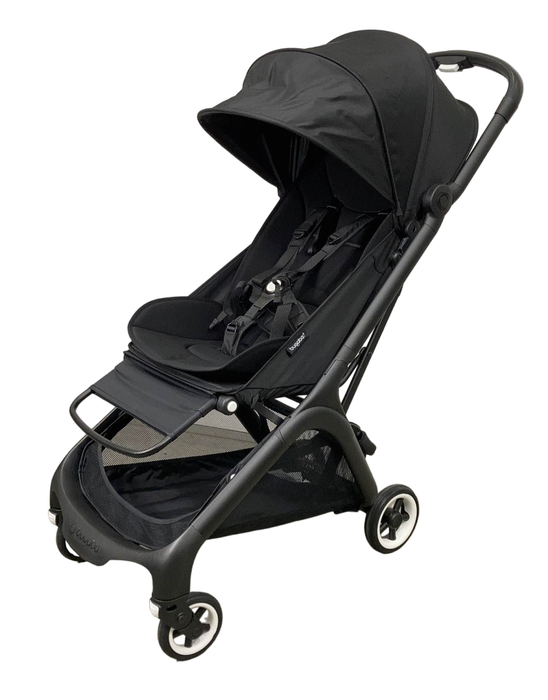 used Bugaboo Butterfly Stroller, 2022, Midnight Black