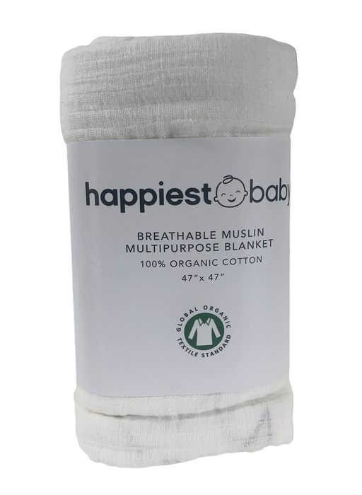 used Happiest Baby Breathable Muslin Swaddle Blanket