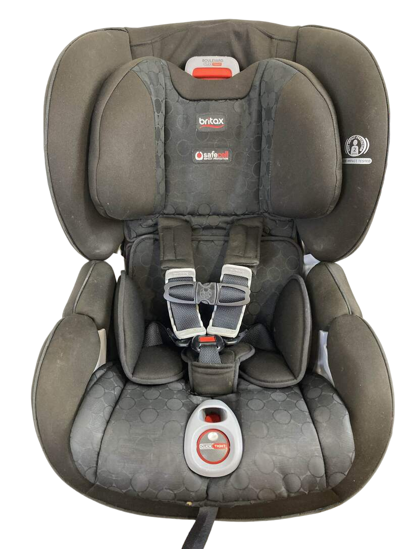 Britax Boulevard ClickTight Convertible Car Seat 2018 Black Contour