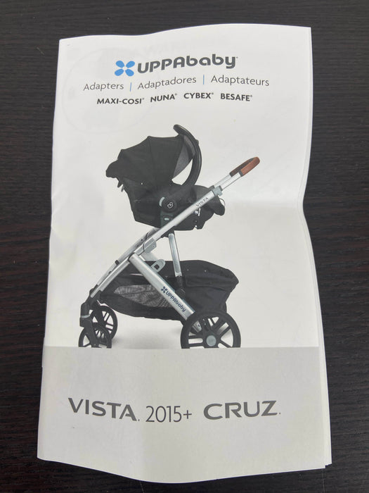 used Nuna Car Seat Adapter For UPPAbaby Vista And Cruz 2015+ Models