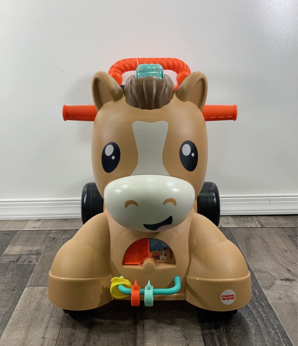 secondhand Fisher Price Walk Bounce & Ride Pony