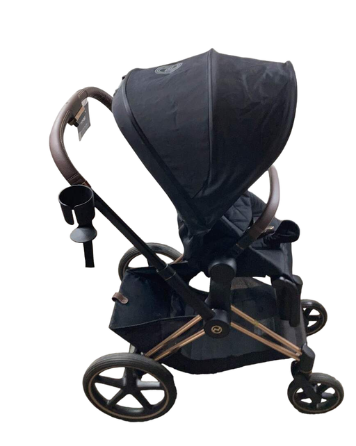 secondhand Cybex PRIAM Stroller, Deep Black, Rosegold, 2021