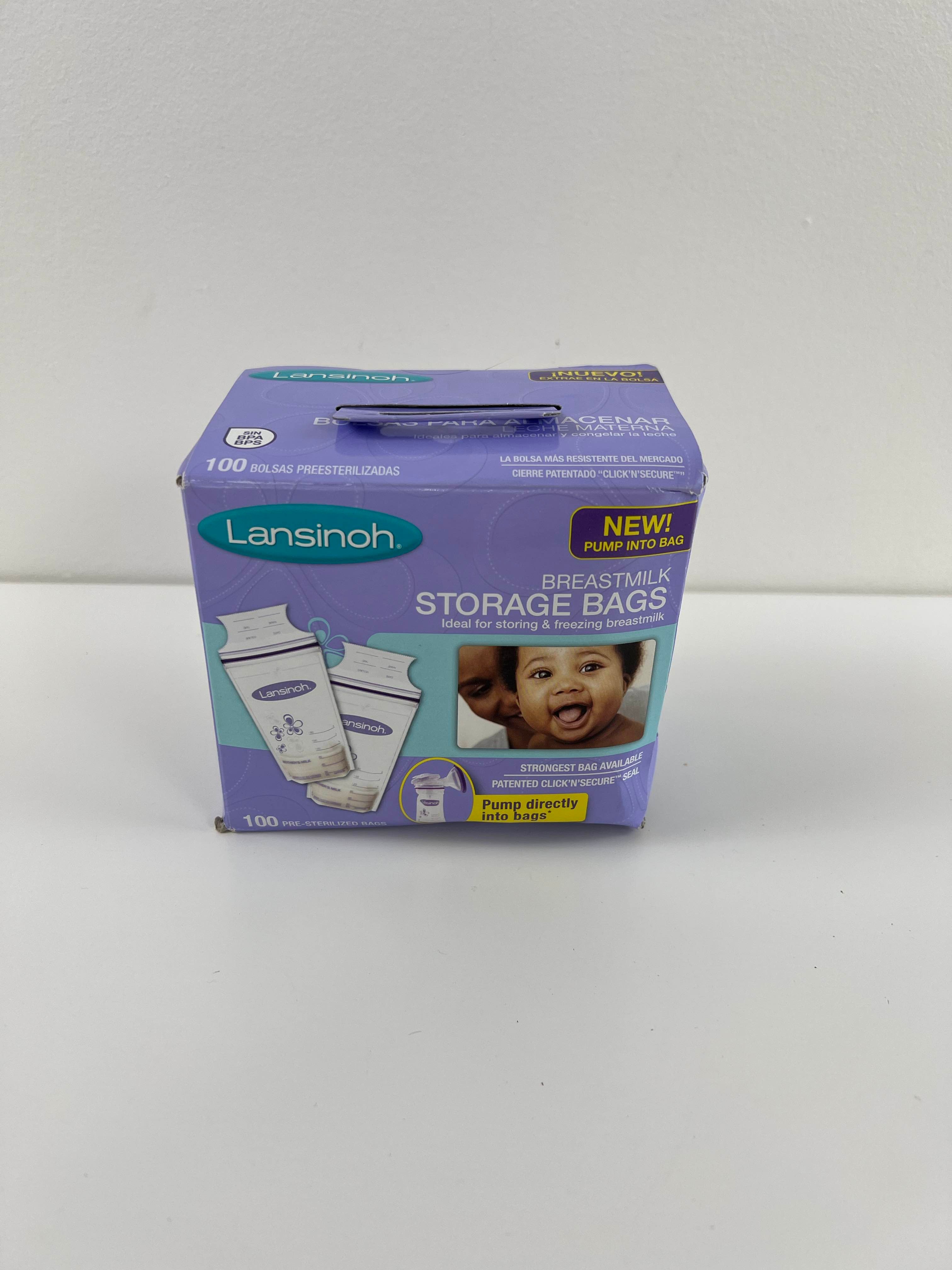 Lansinoh Breastmilk Storage Bags - 100 count