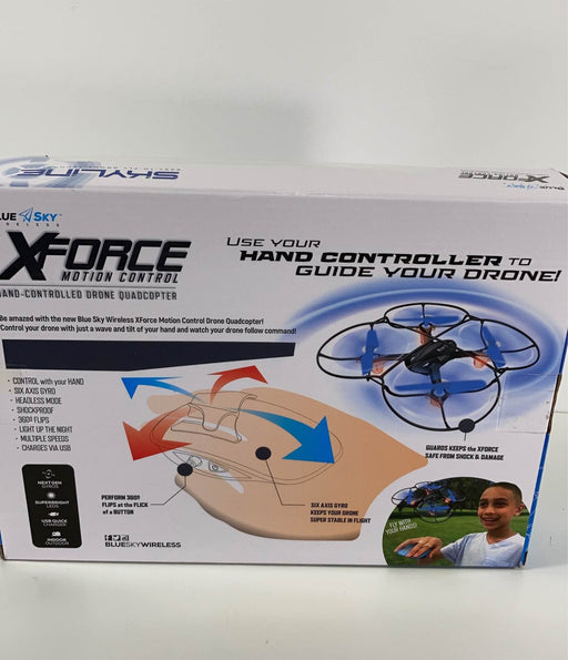 secondhand Blue Sky Wireless X-Force Hand Motion Controlled Drone