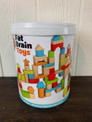 used Fat Brain Toys Wooden Block Set