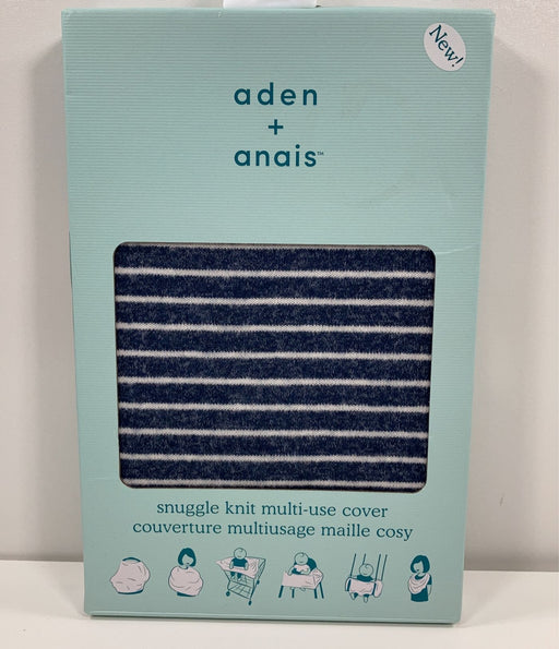 used Aden + Anais Multi Use Cover, Navy Stripe