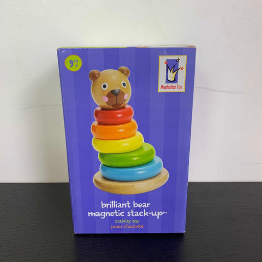 used Manhattan Toy Brilliant Bear Magnetic Stack-up