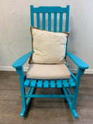 used Pier One Rock Point Rocking Chair, Aqua