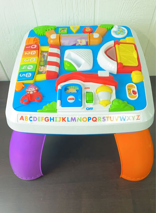 secondhand Fisher Price Laugh And Learn Around The Town Learning Table