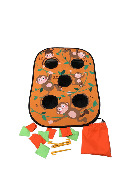 used Himal Collapsible Portable 5 Holes Cornhole Game