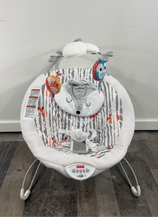 used Fisher Price Deluxe Bouncer, Peek-a-boo Fox