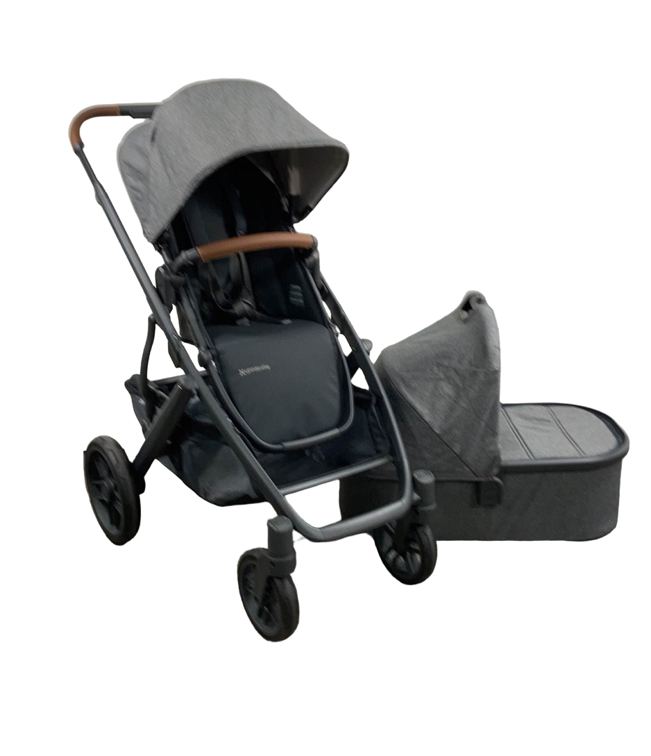 uppababy vista 2 greyson UPPAbaby VISTA V2 Stroller, 2021, Greyson (Charcoal Melange)