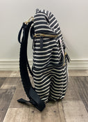 secondhand Skip Hop Flatiron Diaper Bag, Black and White Stripe