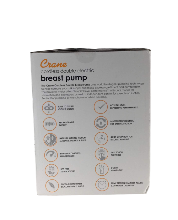 Shop Crane Cordless Electric Double Breast Pump at GoodBuy Gear