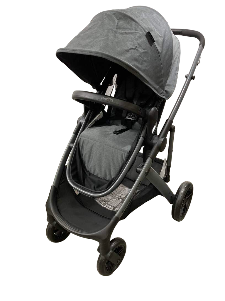 Evenflo Pivot Suite Travel System, Devon Gray, 2023