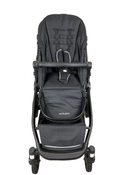 secondhand Mockingbird Single to Double Stroller, 2022, Silver with Black Leather