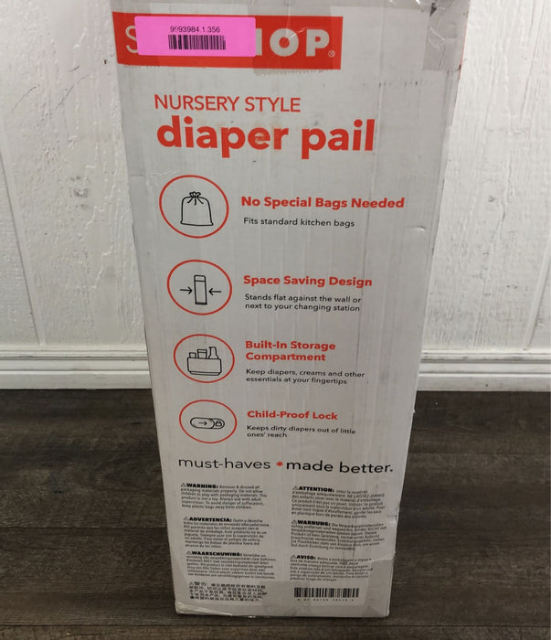 secondhand Skip Hop Nursery Style Diaper Pail