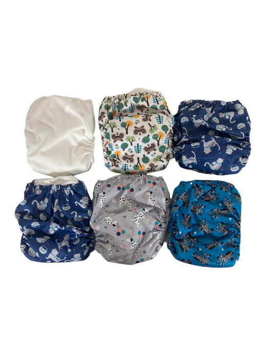 secondhand BUNDLE Bambino Mio Miosolo Classic All In One Cloth Diapers