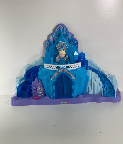 secondhand Fisher Price Little People Disney Frozen Elsa Palace Playset