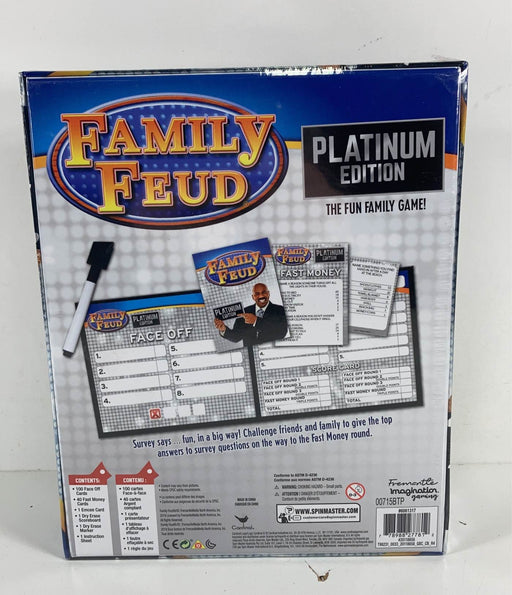 secondhand SpinMaster Family Feud, Platinum Edition