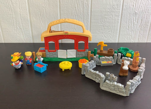 used Fisher Price Little People Animal Sounds Stable