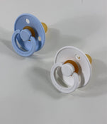 secondhand Bibs 2-Pack Pacifiers, Size 2, Baby Blue/White