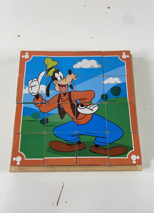 secondhand Melissa & Doug Cube Puzzle, Mickey Mouse Clubhouse