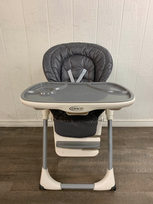 secondhand Graco Souffle Folding Multi-Position Self-Standing Highchair