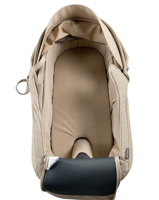 secondhand Stokke Xplory Carry Cot, Beige Melange