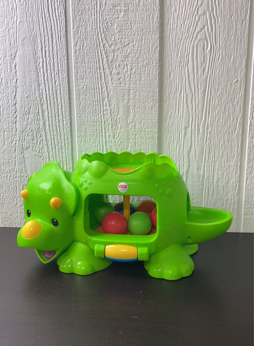 used Fisher Price Ball Pop Dinosaur