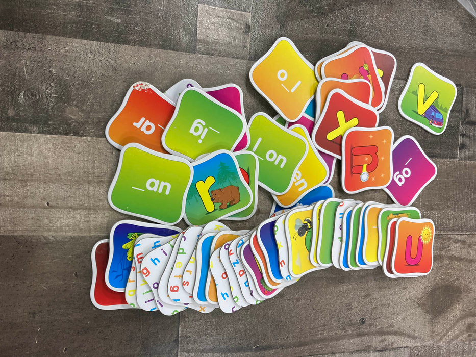 used Alphabet Spelling Cards