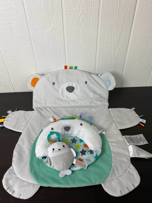 used Bright Starts Tummy Time Prop & Play Mat, Bear